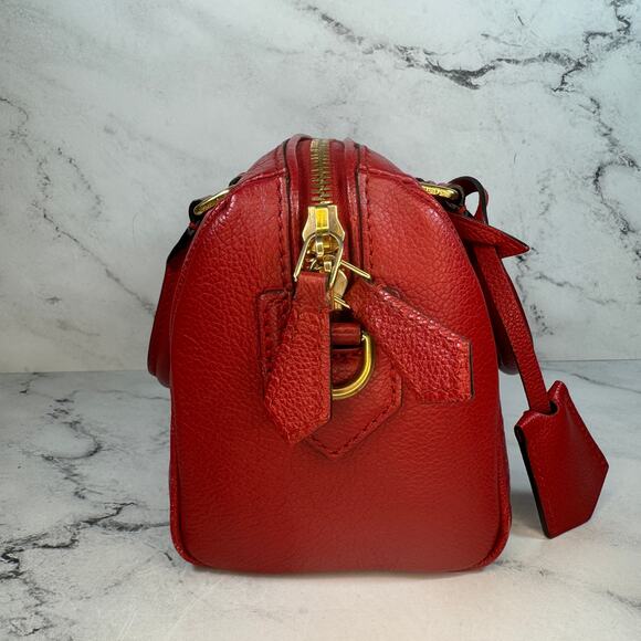 Louis Vuitton Empreinte Speedy 20 Cherry Red NM Bandouliere leather mini LV bag - Picture 5 of 15